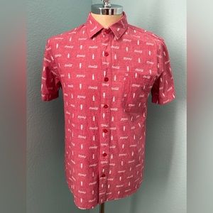 Men’s Coca Cola short sleeve shirt
